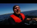 Robben Island: A quick paddle there and a snorkel in icy waters