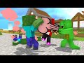 JJ and Mikey Morph into ZOMBIE - Maizen Minecraft Animation