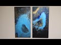 Fluid Painting | OPEN CUP POUR | Acrylic Pour with CELLS
