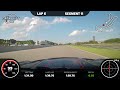 Personal best lap time in my Shelby GT350 with Chin Track Days @ Barber Motorsports Park!  1:38.23