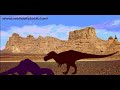 Cretaceous Fight Arena : Yangchuanosaurus VS Daspletosaurus