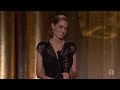Angelina Jolie receives the Jean Hersholt Humanitarian Award at the 2013 Governors Awards