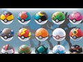 Pokéballs That Aren't in the Pokémon Video Games