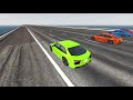 POLICE CHASE DEATH RUN ENDURANCE TEST! - BeamNG Drive Crash Test Compilation