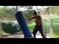 Heavy bag workout