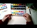 Akvarell färgkarta (Colourchart 720p)