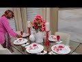 Valentine's Kitchen Decorating Ideas💕 Valentine's Tablescape Inspired| VALENTINE'S HOME DECOR IDEAS💕