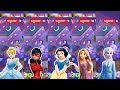 New Challenge 😍 Cinderella Vs Miraculous Ladybug Vs Snow White Vs Rapunzel Vs Elsa Queen Vs Angela 2