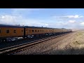 Big Boy 4014 and Union Pacific 844 in Sinclair on their way to Rawlins, May 4th, 2019