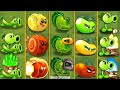 PvZ 2 Discovery - Every Plants Evolution Max Streng NOOB - PRO - HACKER version