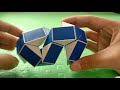 How to make a ball and space object from a snake cube!