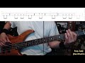 Foxy Lady by Jimi Hendrix - Bass Cover with Tabs Play-Along