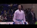 Rıdvan Kaptan TUR-Tareg Hamedi KSA  karate 1 rotterdam 2018  bronze medal kumite +84 kg