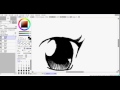 anime eye speed paint