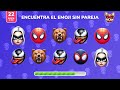 Encuentra el Emoji Raro - Marvel's Spider-Man 2 🕷🕸  Niveles Fácil, Medio, Difícil