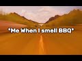 Pov: You smell BBQ at the beach with family 😂