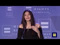 Nicole Maines Honored with HRC Visibility Award in Chicago