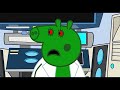 Daddy Pig, Mommy Pig, George Infected with Zoombie Virus | Peppa Pig Funny Animation