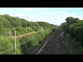 Blue Midland Pullman & Freight Train Crossover - 28th July 2024