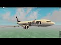 FLYING THIS NEW ROBLOX AIRLINE! | Rodium Hawaii Flight Review