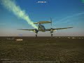 TAW, left engine was on fire, but return to home :D