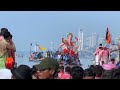 Chinchpoklicha chintamani visarjan 2023 | Never Seen it | Girgaon Chowpatty Mumbai Ganpati Visarjan