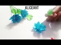 DIY/How to Make a Bouquet of Flowers from Origami Paper /Home Decoration Ideas/Paper Crafts.