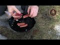 Cooking Breakfast on the Stick Stove: Part 2 #bushbox  #castironwednesday