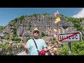 Balazuc France: French Villages Tour - The most beautiful villages in France - 4k Video