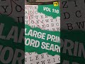 ASMR Word Search with Gum Chewing/Page Turning