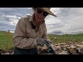 Ep.10, Little Cabin Gets A Dry Stone Foundation. 1889 PROJECT.