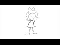 Kpnut girl animation practice