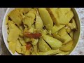 Bamboo shoot || Fry Bamboo Shoot ||