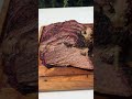 Smoked brisket on my pellet smoker