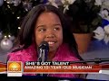 Gabi Wilson (H.E.R.) age 10 on the Today Show performing Alicia Keys