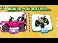 Would You Rather...? Girl VS Boy Edition👦💙👧💜
