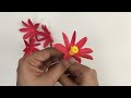 Paper Flowers | Very Easy Paper Flower | Paper Crafts For School | Paper Craft | Paper Craft Flowers