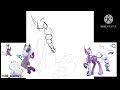 Redesigning my mane VI redesign || speedpaint