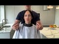 One Length Haircut Tutorial. Lockdown 2020