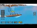 Titanic del lanzamiento Roblox Animation