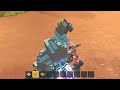 giant mech vs farmbot scrap mechanic