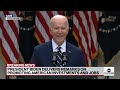 Biden delivers remarks on promoting American investments and job growth
