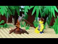 LEGO Pirate Treasure Map STOP MOTION LEGO Captain Jack Sparrow Treasure Hunt | LEGO | Billy Bricks