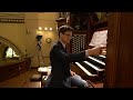 Mander Organ at St Ignatius Loyola in NYC | Demonstration of Stops | Bálint Karosi