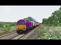 The Dart Valley Express with 67007 on Train Simulator Classic