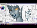 Vriska: Colouring skin and eyes speedpaint