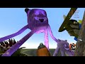 DESTROY ALL ZOONOMALY MONSTERS FAMILY & POPPY PLAYTIME 3 FAMILY in BIG HOLE - Garry's Mod