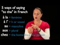 Aller (to go) + prepositions (French Essentials Lesson 11)