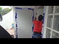 CARA MEMBUAT PINTU KASA NYAMUK ALUMINIUM / PINTU EXPANDA ALUMINIUM