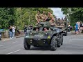 D Day convoy arriving in Dorchester 2024 and used by BBC1